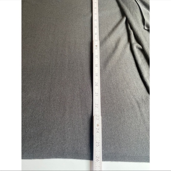 Ann Taylor Viscose Cashmere Blend LongLine Open Front Cardigan - Picture 7 of 9